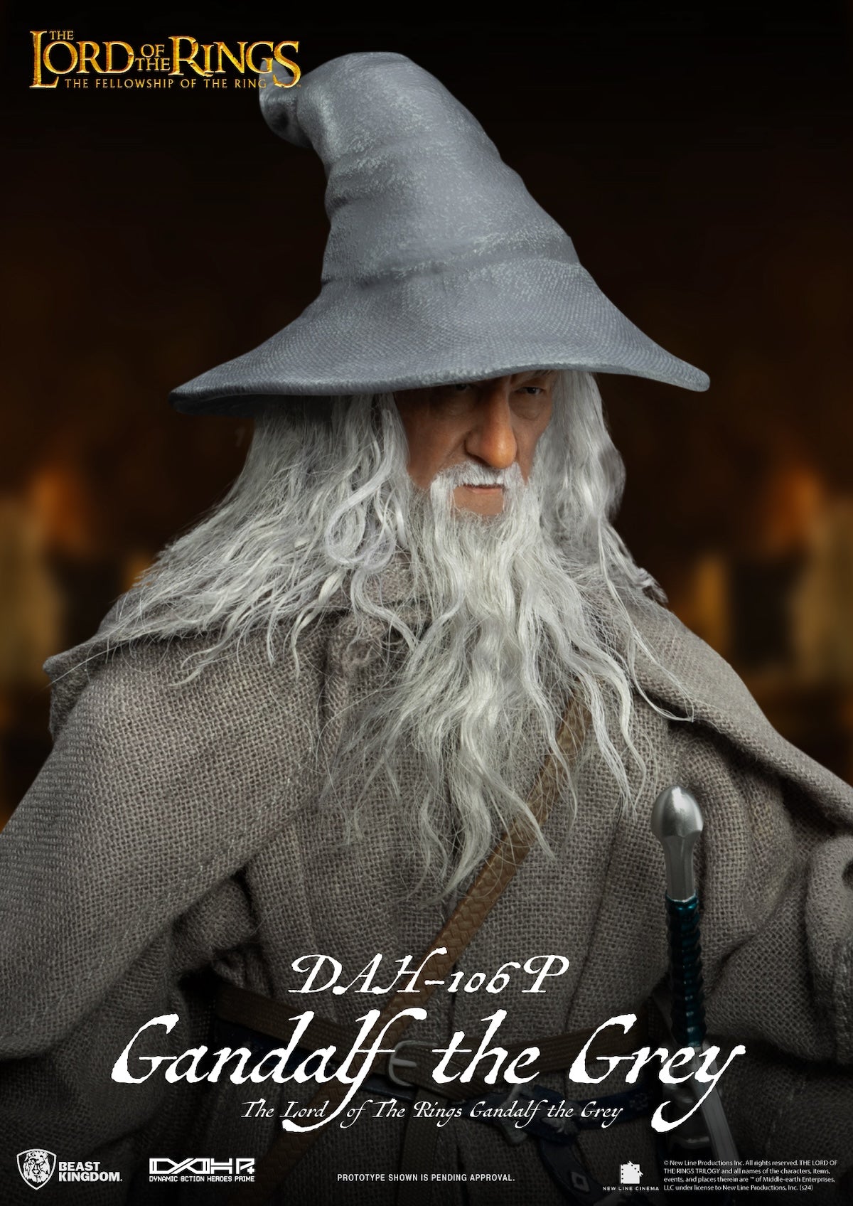LORD OF THE RINGS - Gandalf The Grey- Statue 20.5cm