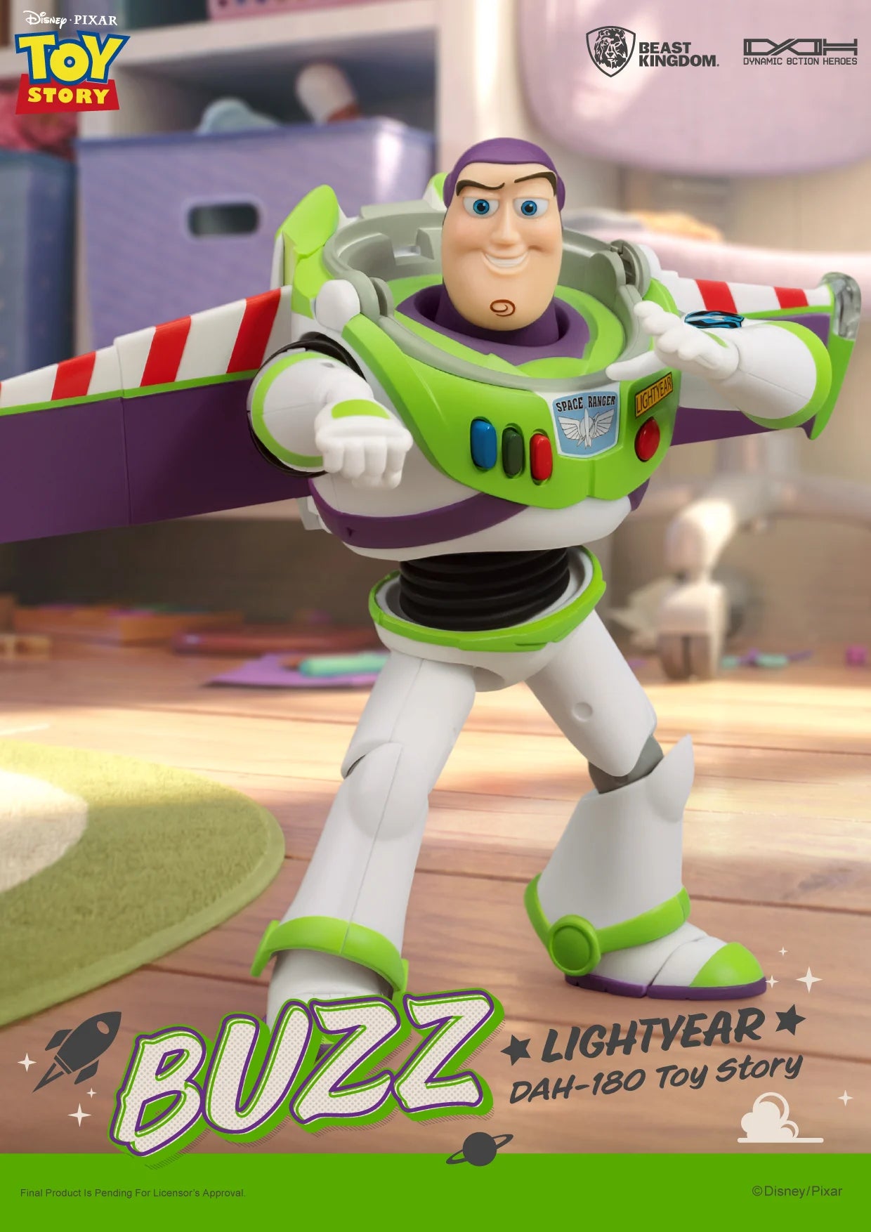 TOY STORY - Buzz Lightyear - Dynamic Action Heroes 23.8cm