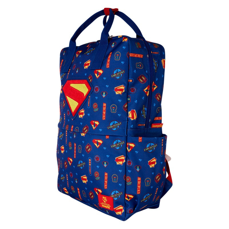 DC - Superman - Nylon Backpack LoungeFly