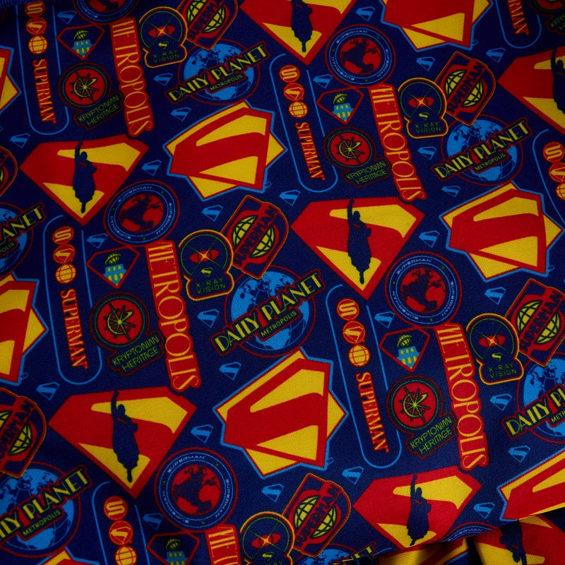 DC - Superman - Nylon Backpack LoungeFly