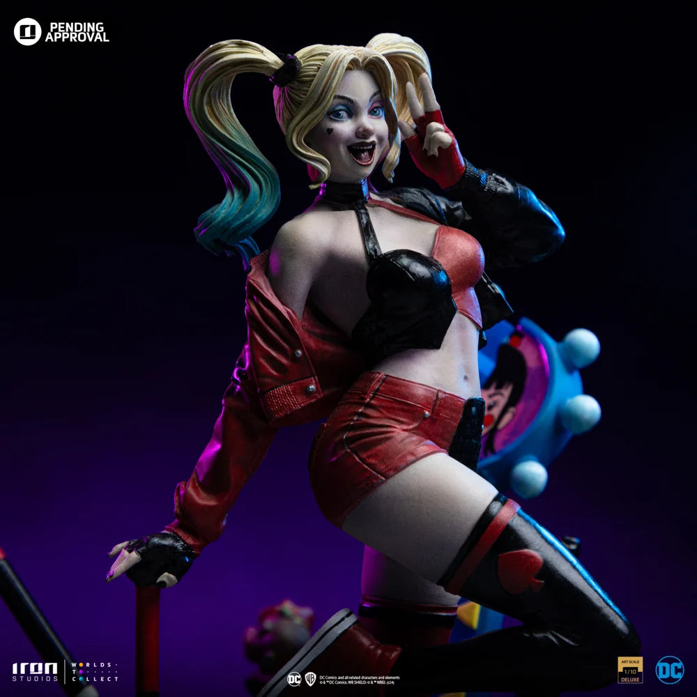 DC COMICS - Harley Quinn - Statue Art Scale 1/10 Deluxe 22cm
