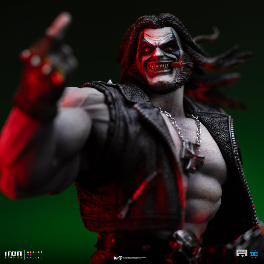 DC - Lobo - Statuette Unleashed Art Scale 1/10 24.68cm