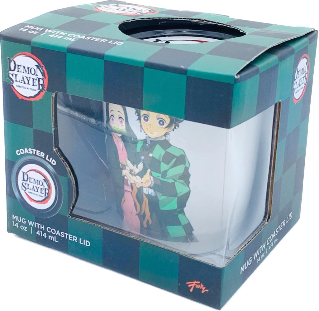 DEMON SLAYER - Tanjiro & Nezuko - Mug with lid 414mL