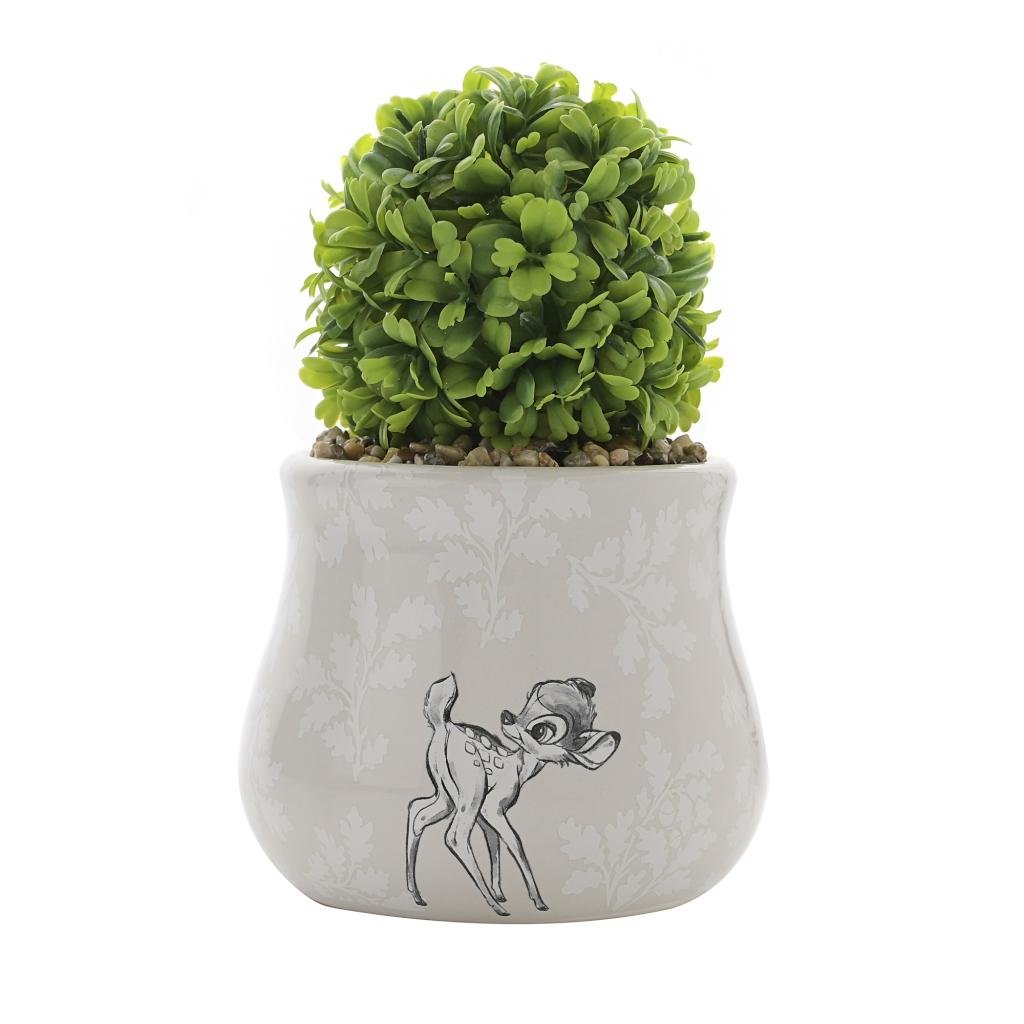 DISNEY - Forest - Bambi - Planter + Faux Plant