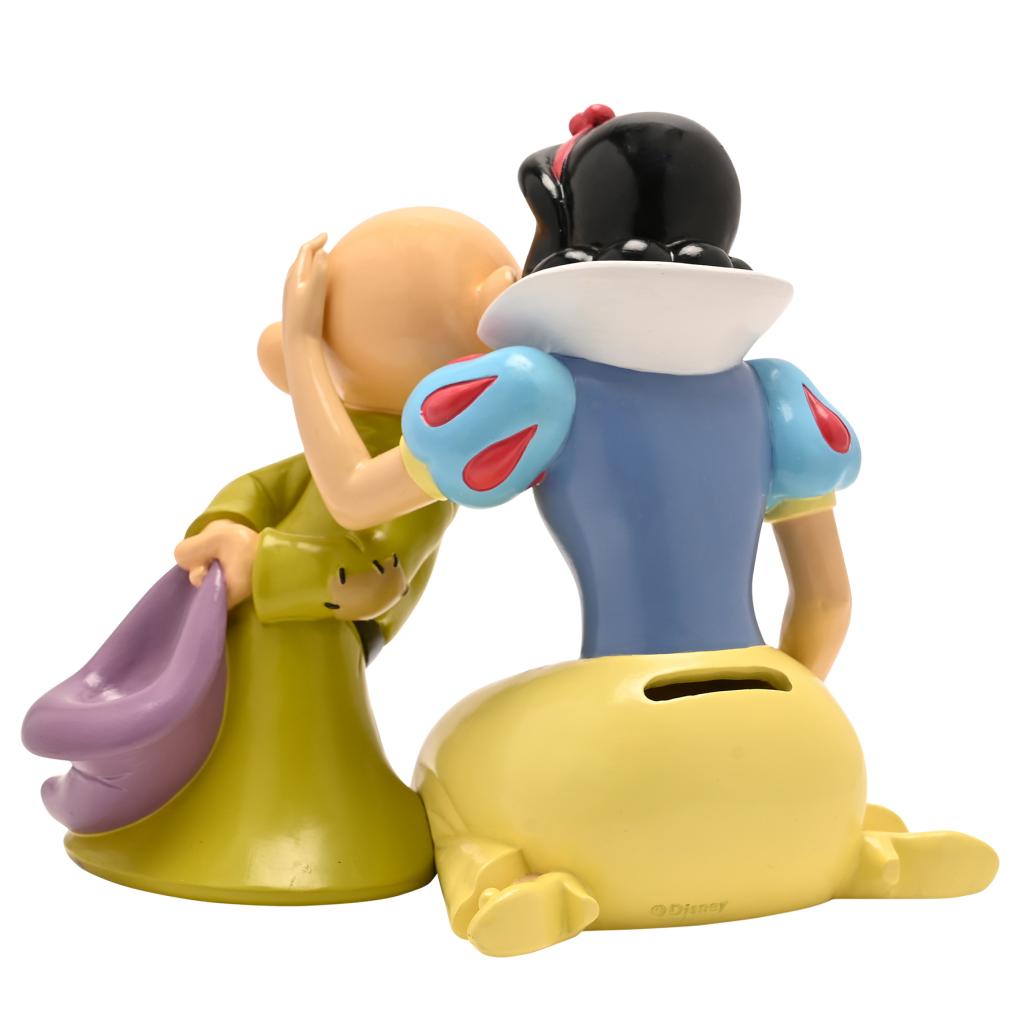 DISNEY - Snow White & Dopey - Money Bank - 17cm