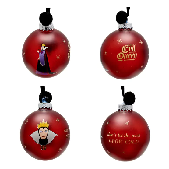 VILLAINS - Set of 7 Xmas Baubles