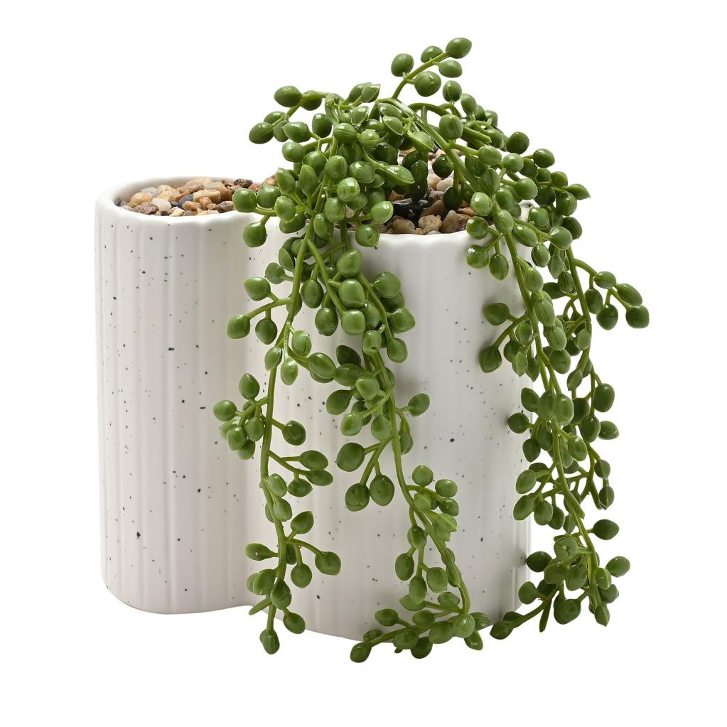 MICKEY - Shapes - 3D Planter with Faux Plant