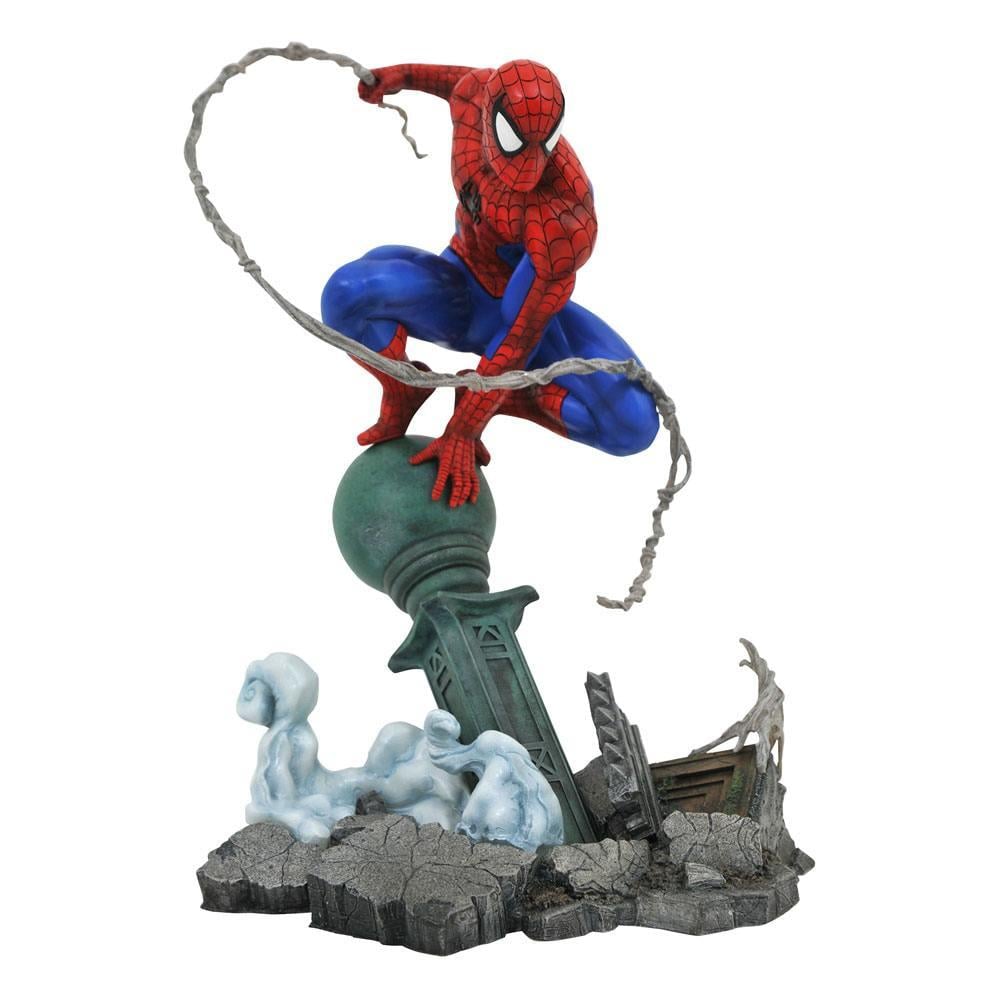 SPIDER-MAN - Spider-Man Lamppost - Statue Marvel Comic Gallery 25cm