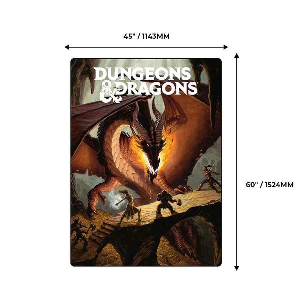 DONJONS ET DRAGONS - Couverture 114x152cm