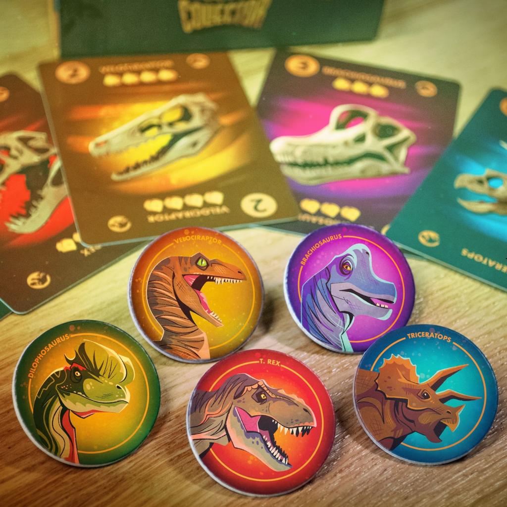 JURASSIC PARK - Card Game "Digger"