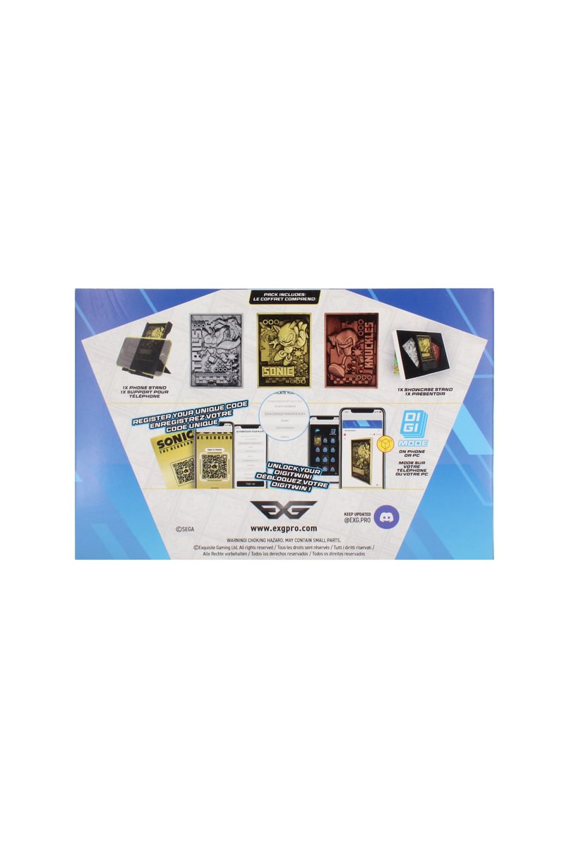 SONIC - Starter Pack of 3 Digiplates + Interchangeable Stand