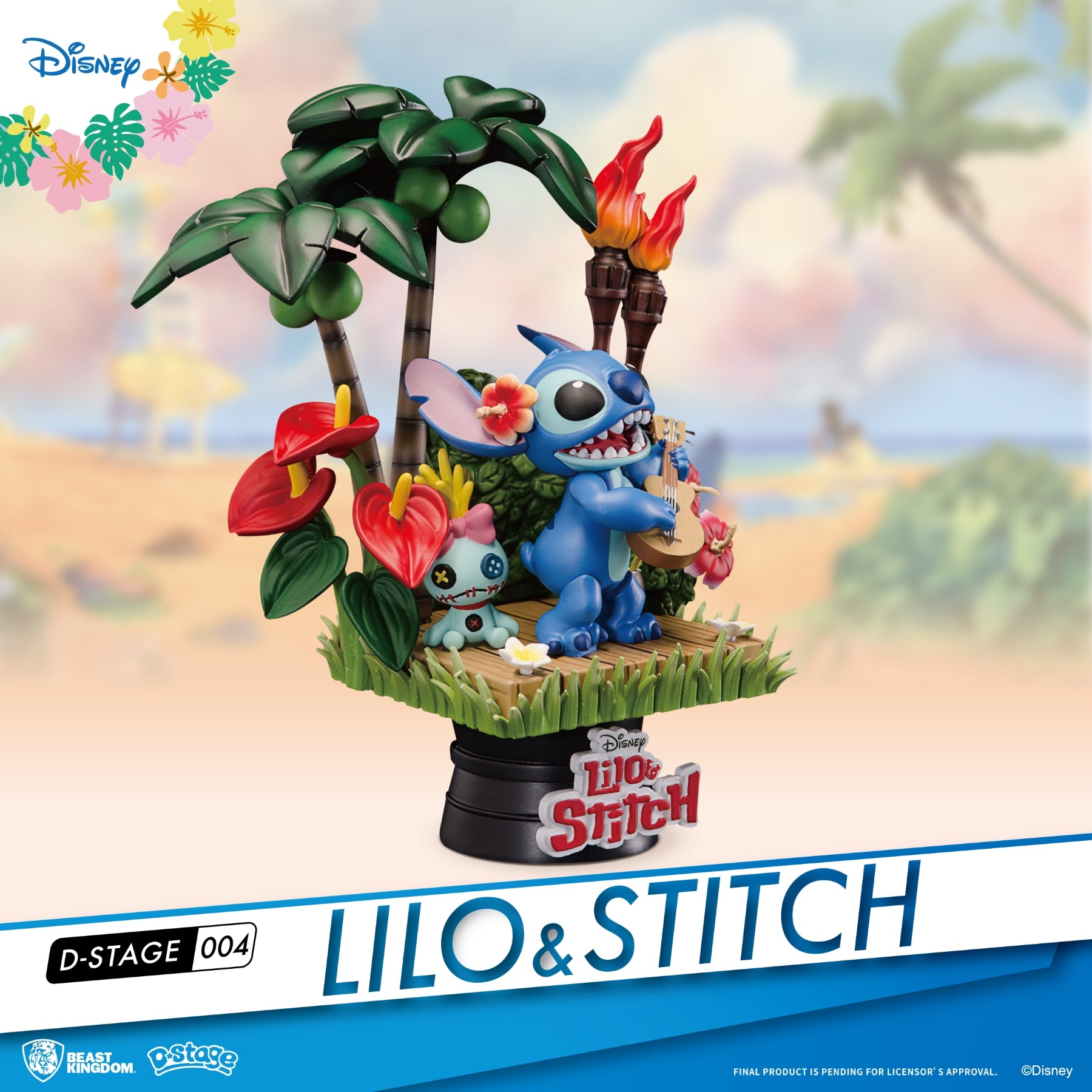 LILO & STITCH - Stitch - Diorama D-Stage 14cm