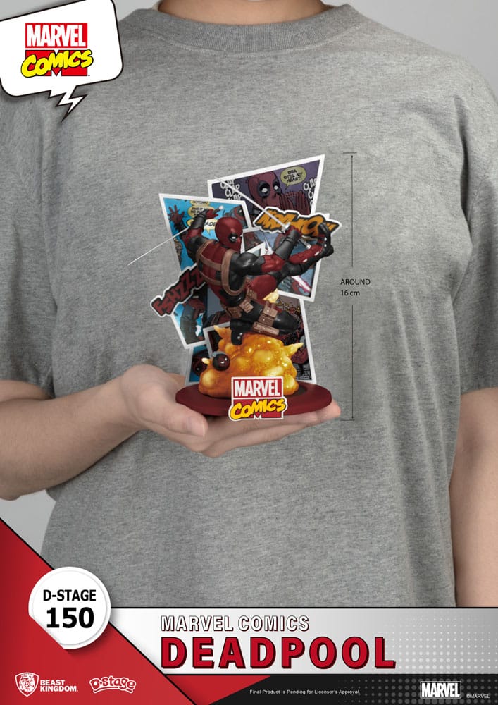 MARVEL - Deadpool - Diorama D-Stage 16cm