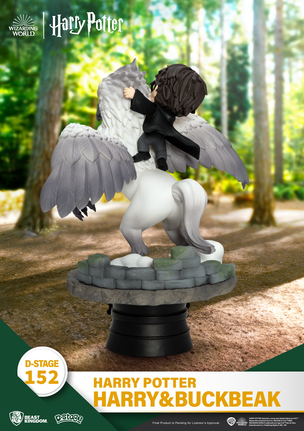 HARRY POTTER - Harry & Buckbeak - Diorama D-Stage 14.4cm