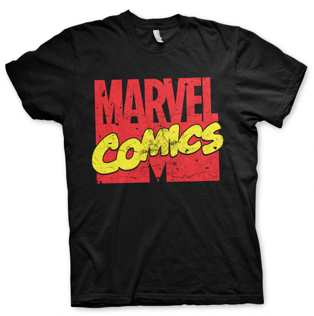 MARVEL - Vintage Marvel Comics Logo - T-Shirt (XXL)