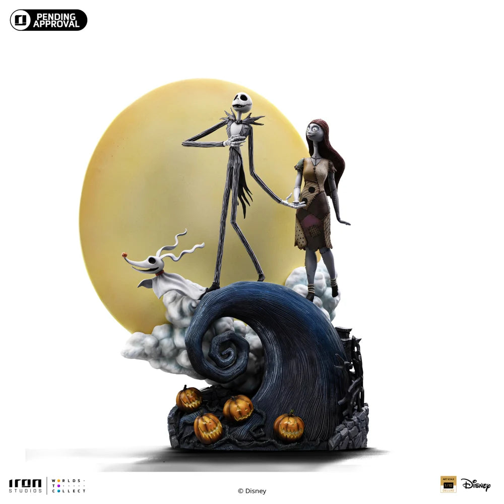 NBX - Jack & Sally - Statue Art Scale 1/10 Deluxe 39cm
