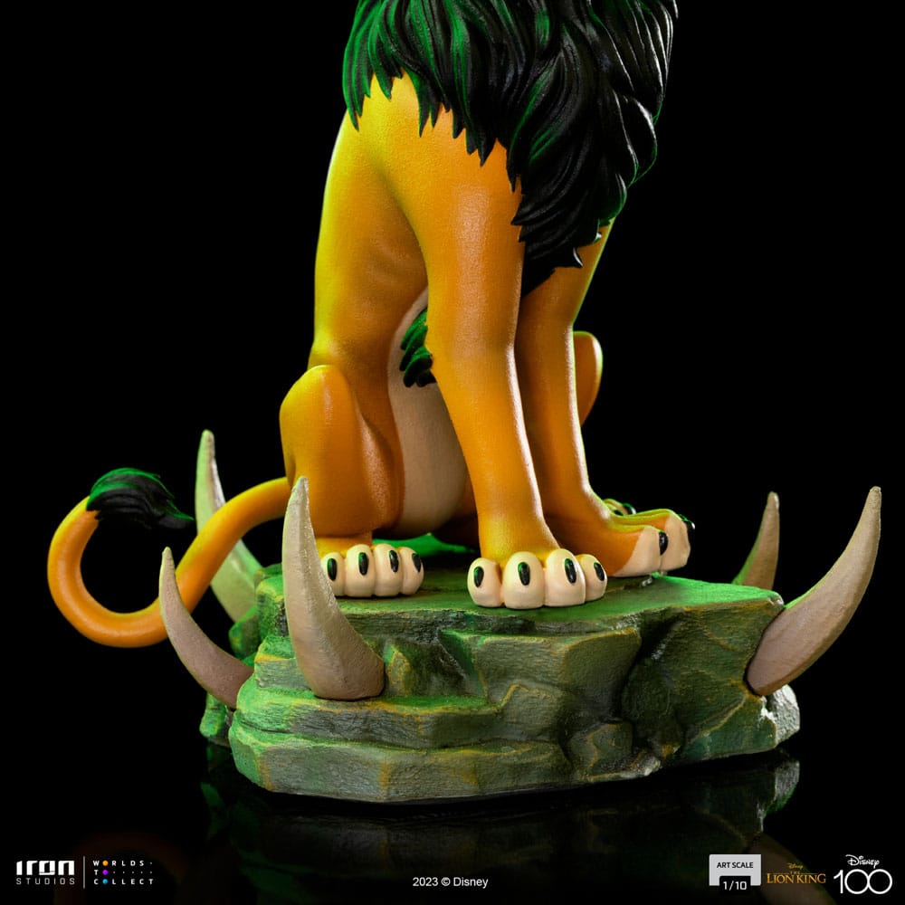 THE LION KING - Scars Regular - Statue Art Scale 1/10 16cm
