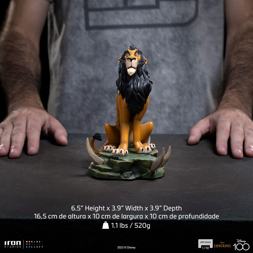 THE LION KING - Scars Regular - Statue Art Scale 1/10 16cm