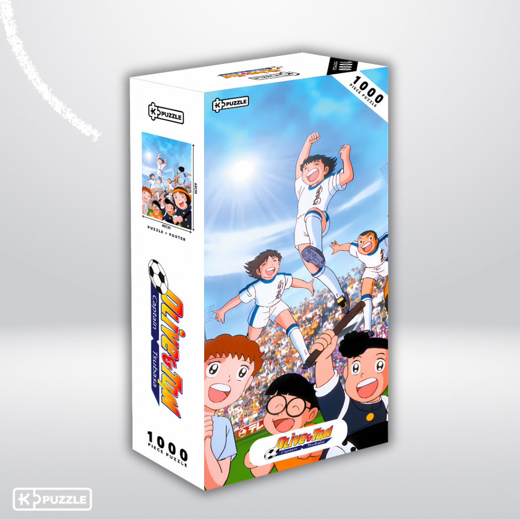 CAPTAIN TSUBASA - Poster + Puzzle 1000pcs