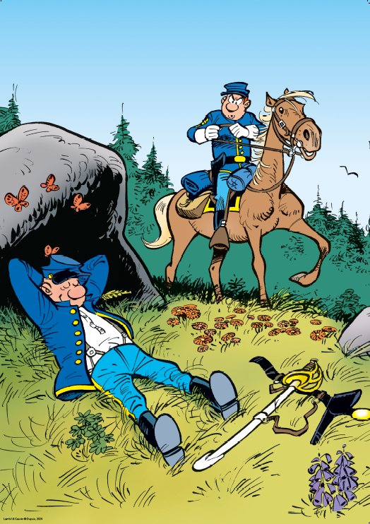 LES TUNIQUES BLEUES - Poster + Puzzle 1000pcs