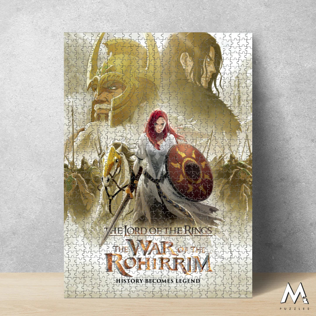 THE WAR OF THE ROHIRRIM - Poster + Puzzle 1000pcs