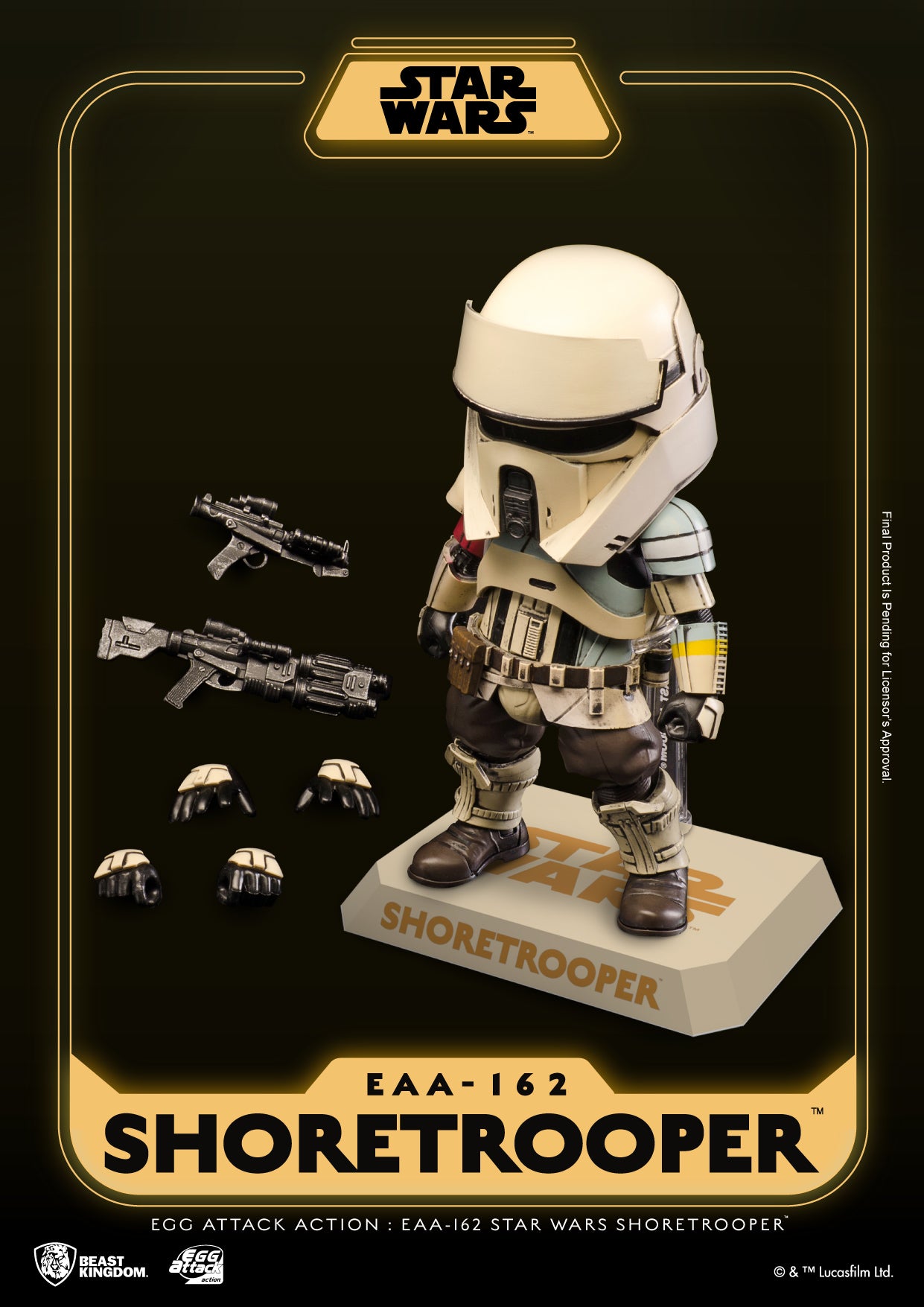 STAR WARS - Shoretrooper - Figure Egg Attack Action 16.5cm