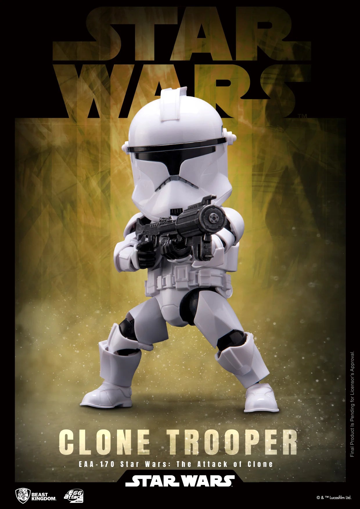 STAR WARS - Clone Trooper - Figure Egg Attack Action 16.5cm