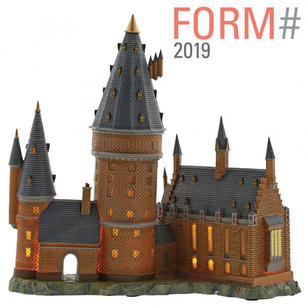 HARRY POTTER - Hogwarts Great Hall & Tower - 33cm