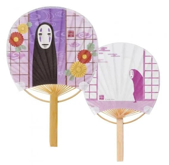 SPIRITED AWAY - No Face with flower - Fan & Envelope
