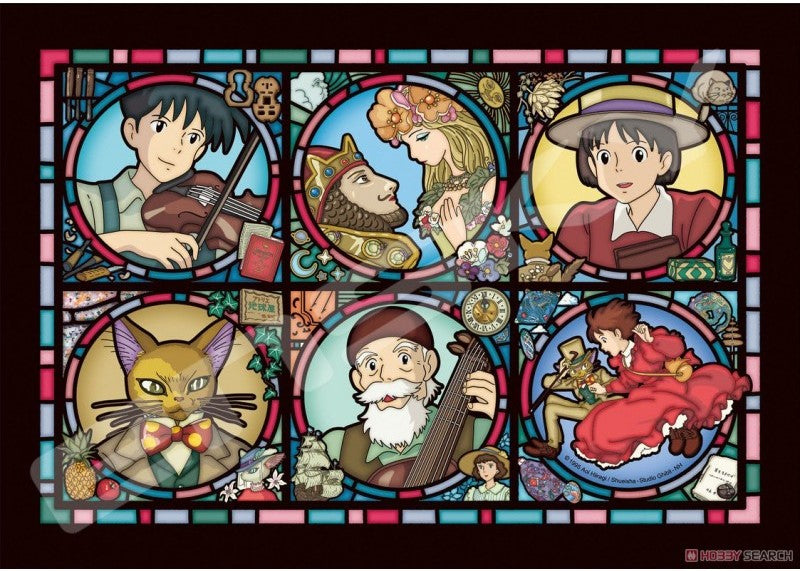 WHISPER OF THE HEART - Characters - Stained Glass Puzzle 208P