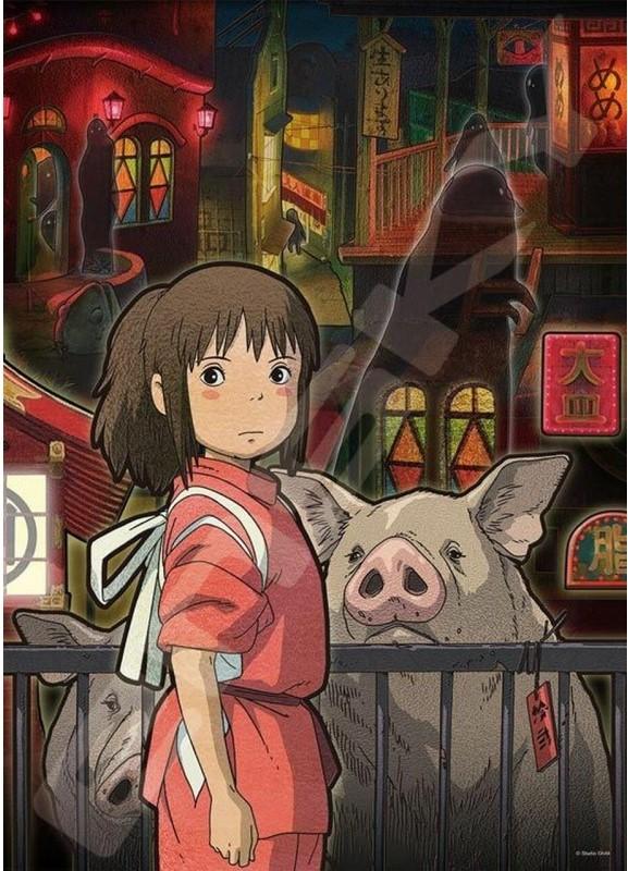 SPIRITED AWAY -The other side of the tunnel -Stained Glass Puzzle 500P