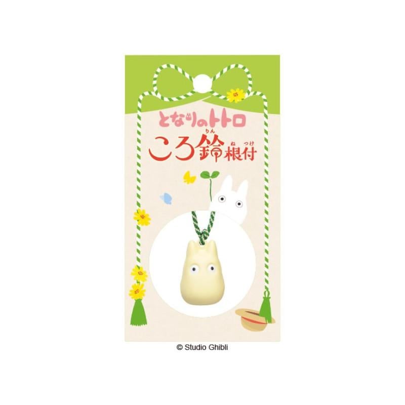 MY NEIGHBOR TOTORO - White Totoro - Strap Bell Netsuke