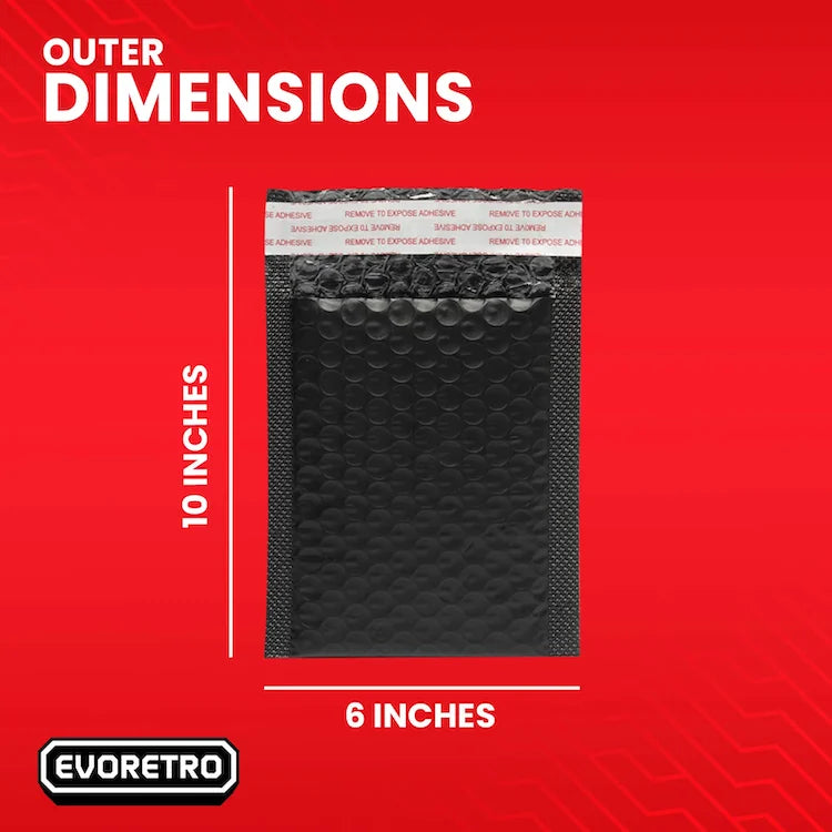 EVORETRO - Bubble Mailers for Cards 50pc