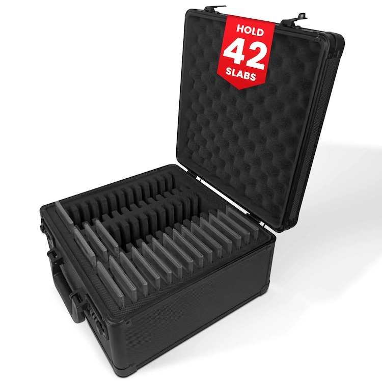 EVORETRO -  Graded Card Storage Individual for 42 Cards Black