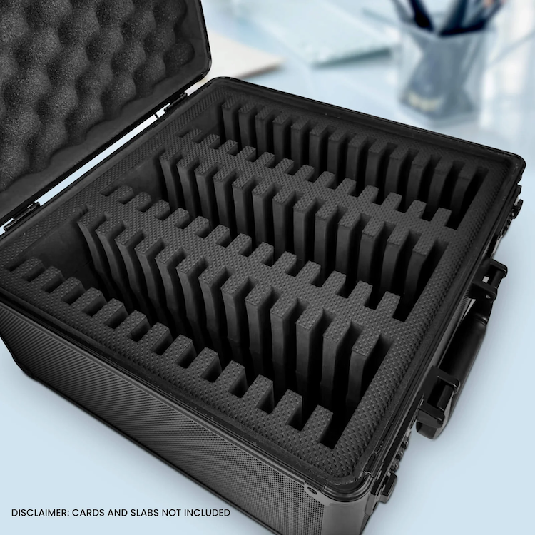 EVORETRO -  Graded Card Storage Individual for 42 Cards Black