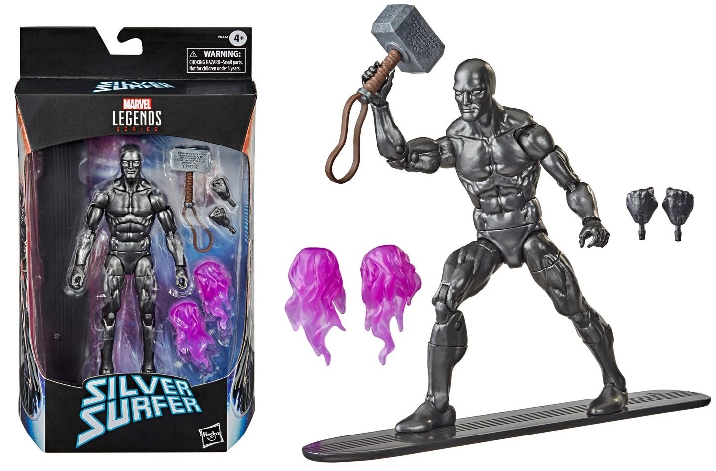 MARVEL - Silver Surfer & Mjolnir - Figure Marvel Legends Series 15cm