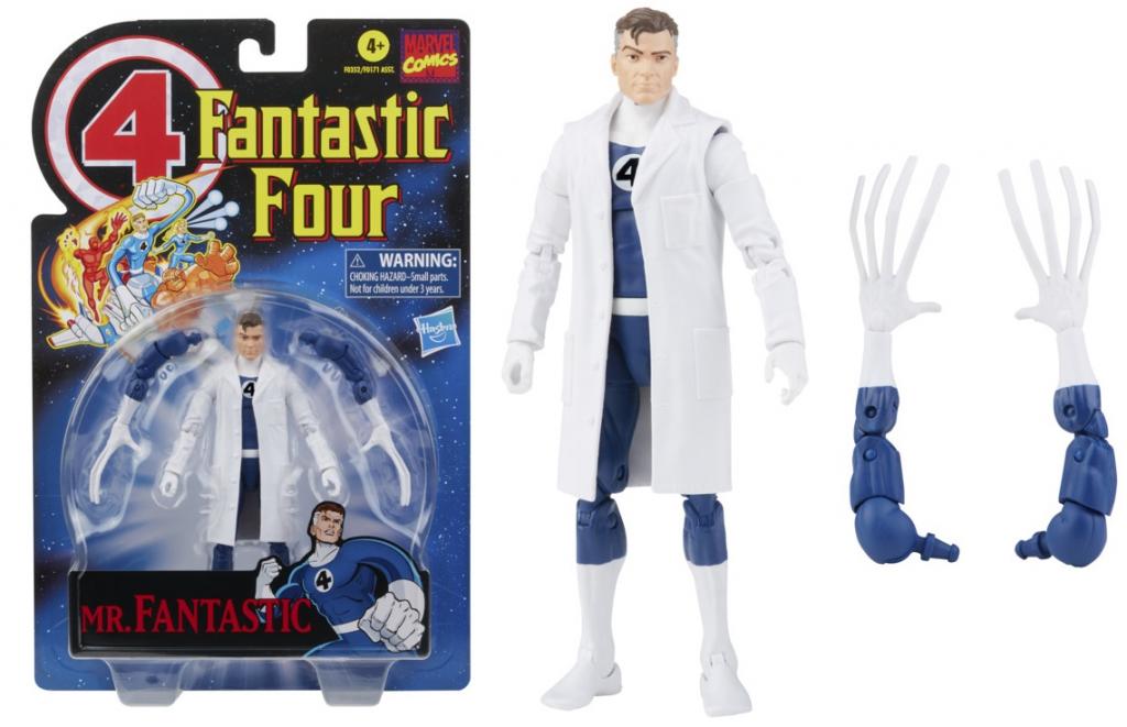 MARVEL - Mr. Fantastic - Figurine Legends Retro Series 15cm