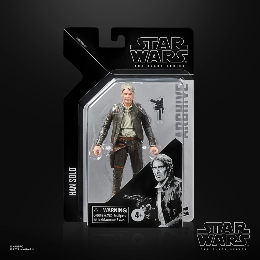 STAR WARS THE FORCE AWAKENS - Han Solo - Figure Black Series 15cm