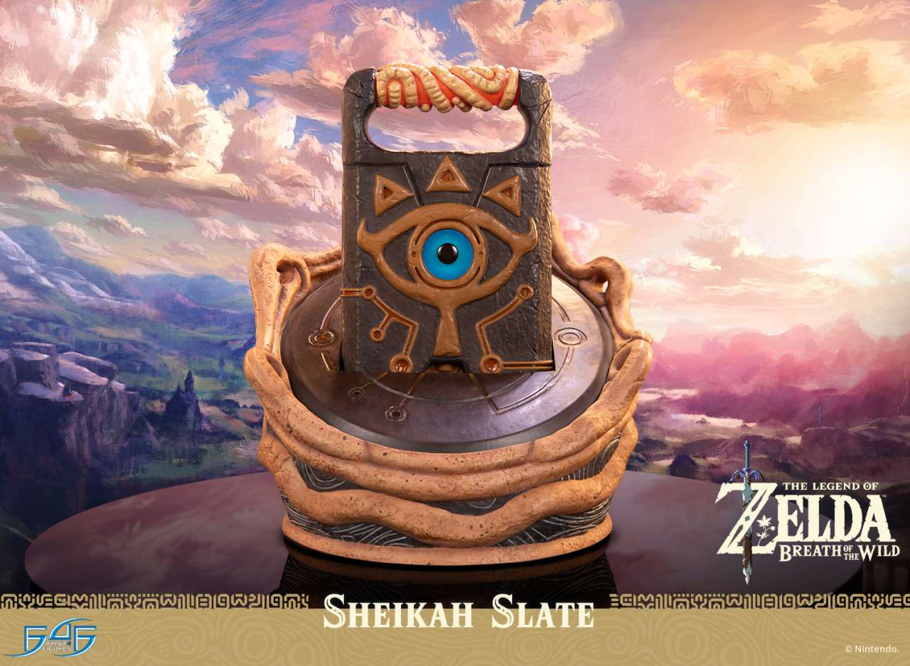 LEGEND OF ZELDA BREATH OF THE WILD - Sheikah Slate - Statue 24cm
