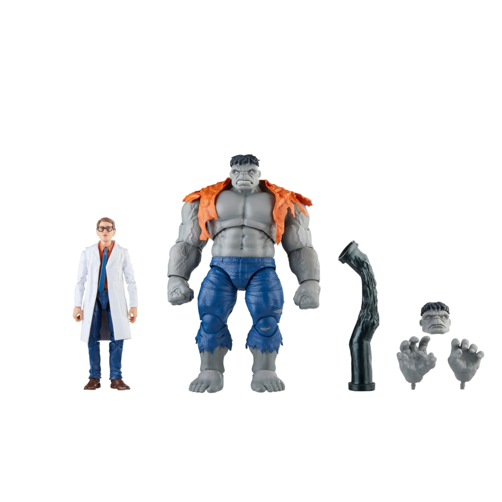 MARVEL - Gray Hulk and Dr Bruce Banner - Figure Legend Series 15cm