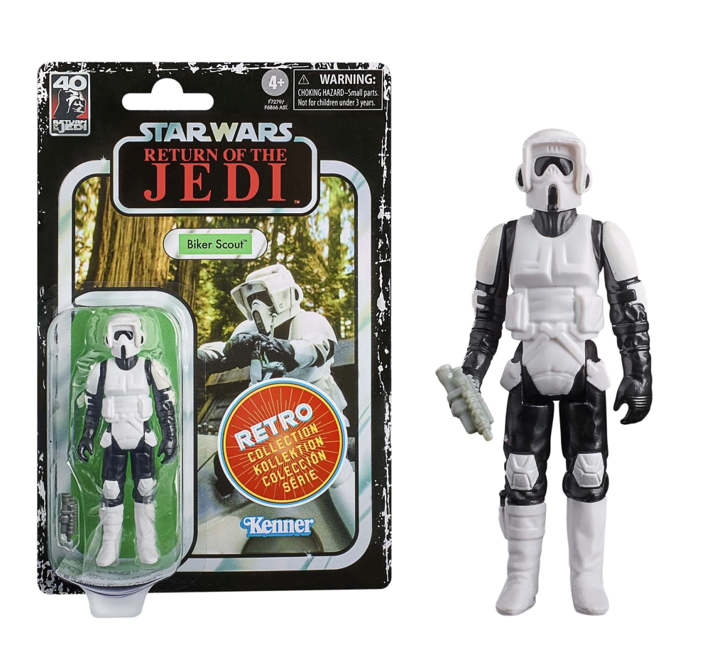 STAR WARS - Biker Scout - Figure Retro Colection 10cm