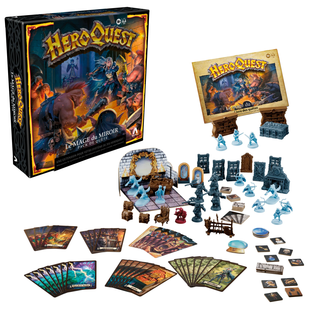 HEROQUEST - Extension : The mage of the mirror (French Version)