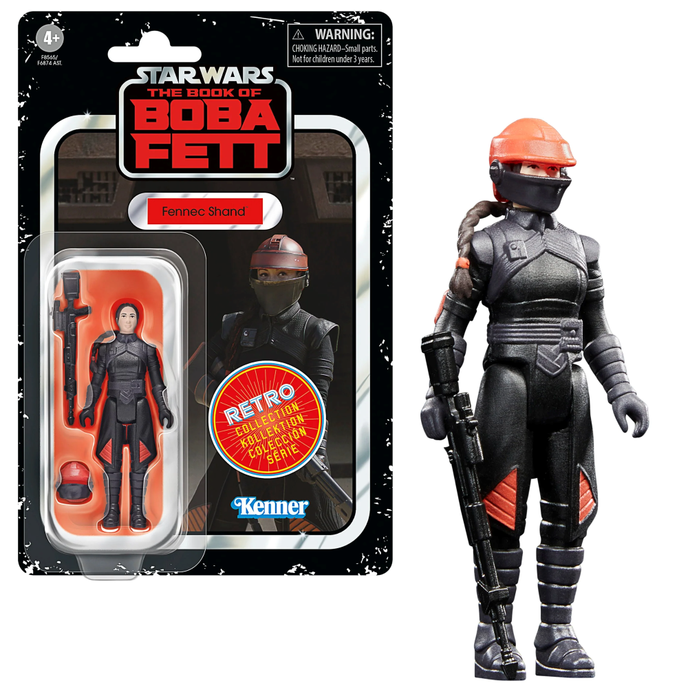 BOOK OF BOBA FETT - Fennec Shand - Figure Retro Collection 10cm