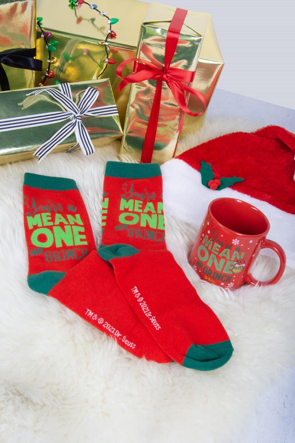 GRINCH - Gift Box - Mug 460 ml + Pair of Socks