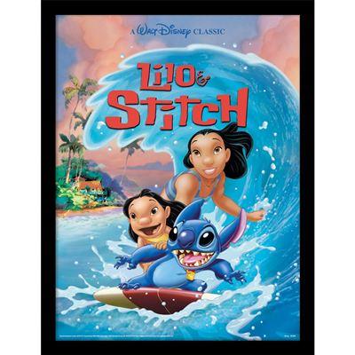 LILO AND STITCH - Wave Surf - Collector Print 30x40cm