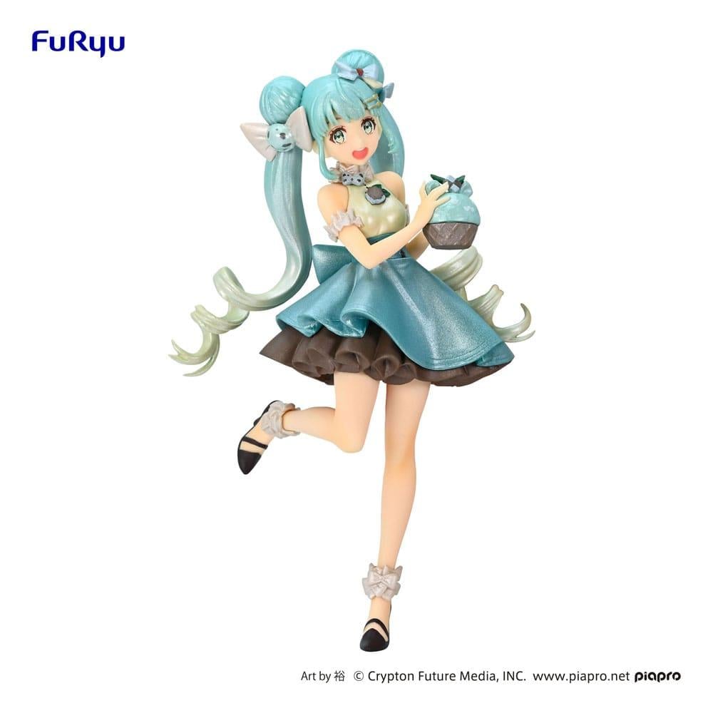 HATSUNE MIKU - Chocolate Mint Pearl Color - Statue 17cm