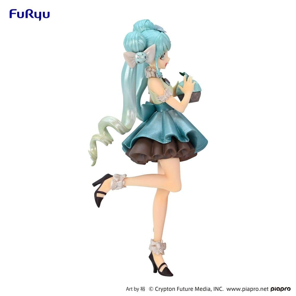 HATSUNE MIKU - Chocolate Mint Pearl Color - Statue 17cm
