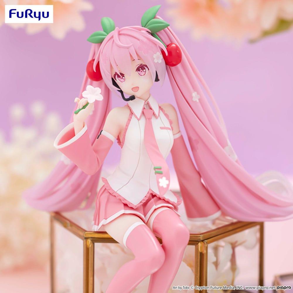 HATSUNE MIKU - Sakura Miku 2024 - Statue Noodle Stopper 15cm