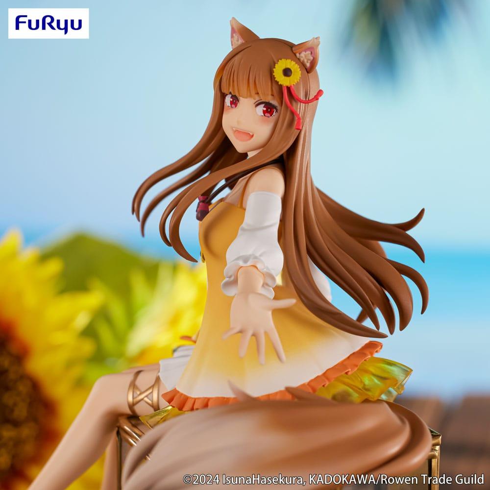 SPICE AND WOLF - Holo "Sunflower Dress" - Statue Noodle Stopper 17cm