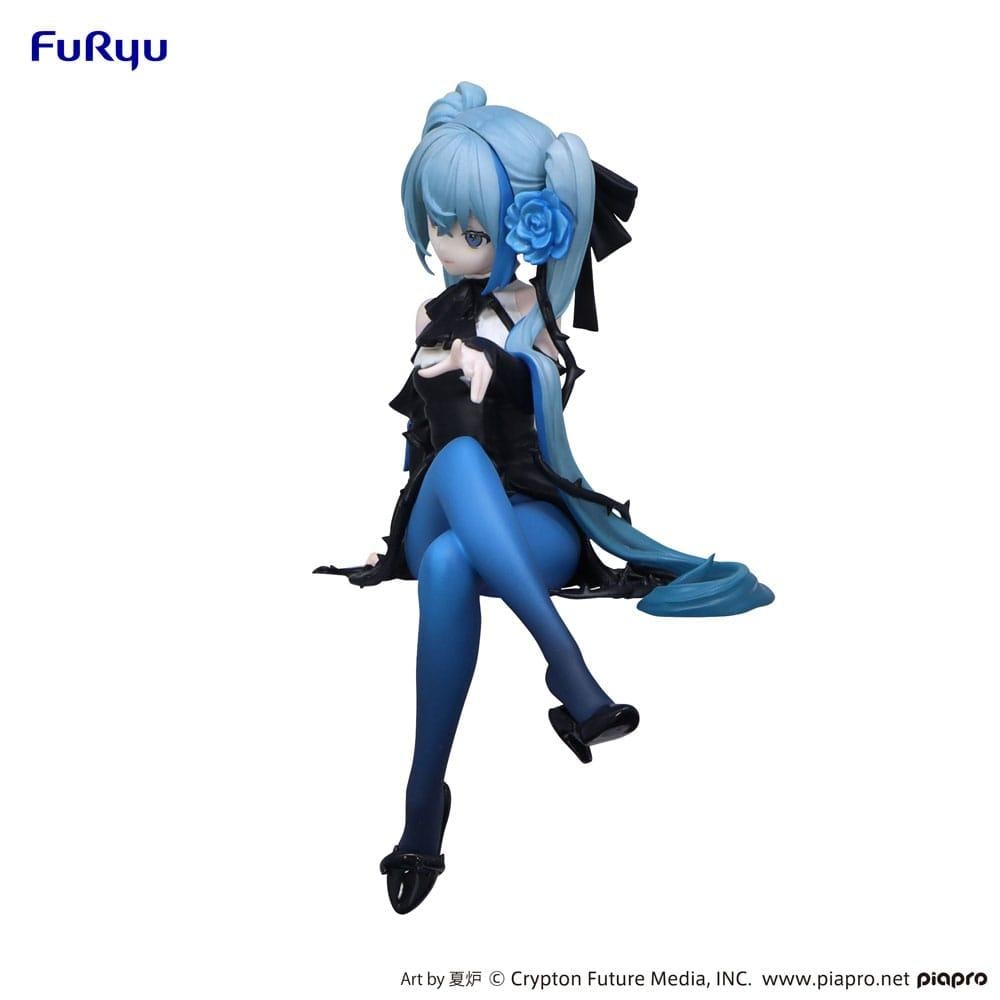 HATSUNE MIKU - Blue Rose - Statue Noodle Stopper 14cm